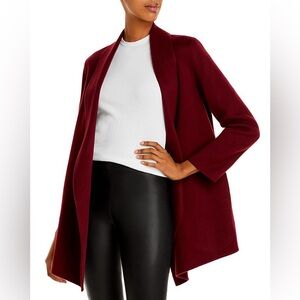 Theory Shawl Collar Clairene Jacket in Double-Face Wool-Cashmere